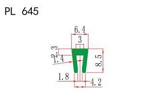 Профиль PL 645 высокомолекулярный